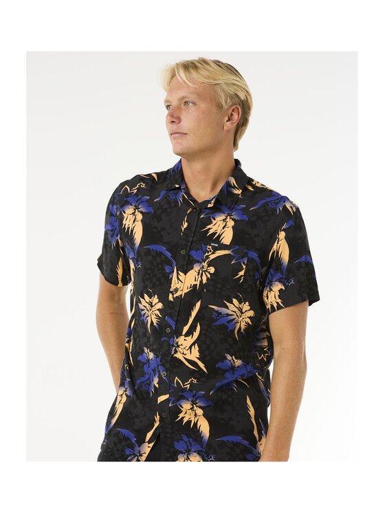 Rip Curl Rip Curl Koszula Fun Times S/S Shirt Czarny Standard Fit