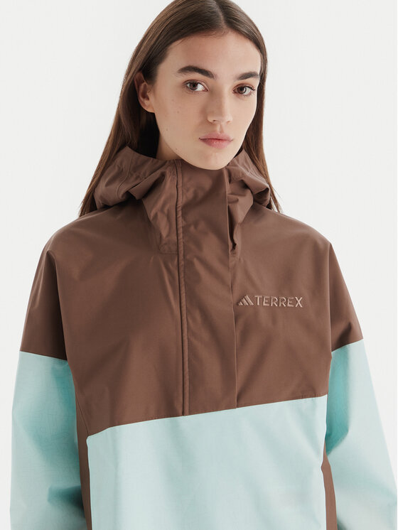 adidas adidas Анорак Terrex Xploric 2.5L JL9813 Цветен Loose Fit