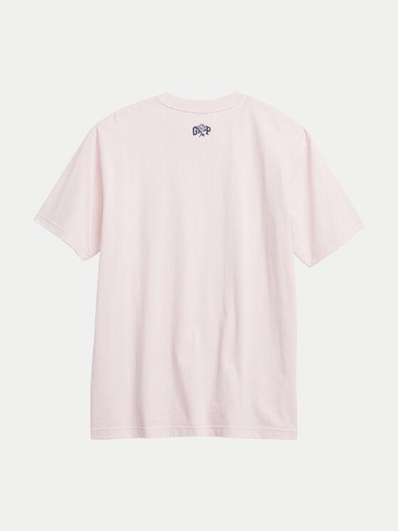 Gap Gap T-shirt 586480-03 Ružičasta Regular Fit