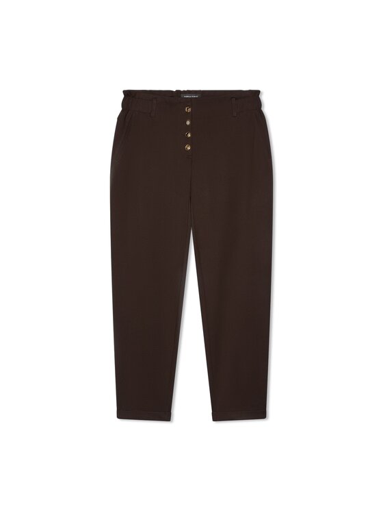 Fiorella Rubino Fiorella Rubino Spodnie materiałowe P074L002491N022 Brązowy Regular Fit