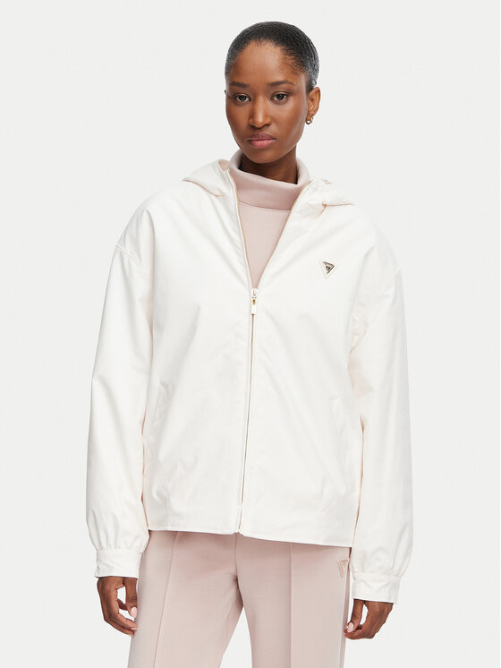 Guess Guess Демісезонна куртка V6YL11 W2871 Світло-рожевий Regular Fit