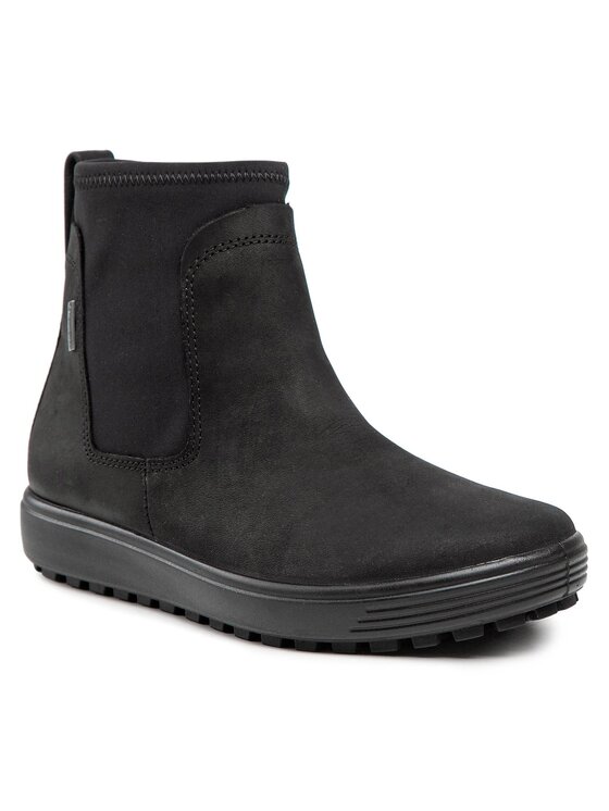 ECCO ECCO Polokozačky Soft 7 Tred W GORE-TEX 45046351052 Černá