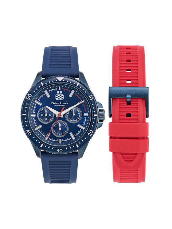 Nautica Nautica Uhr Nct Windrose NAPWRF404 Blau