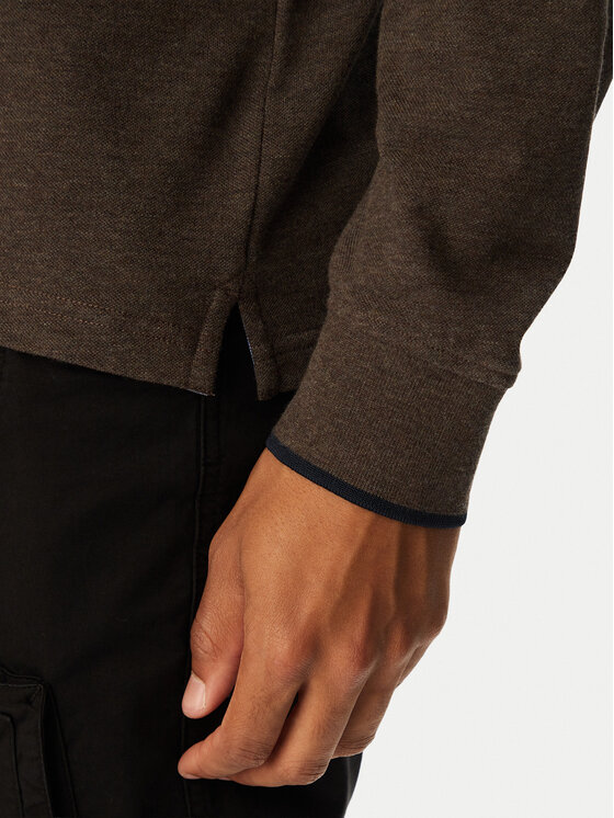 Aeronautica Militare Aeronautica Militare Tricou polo 262PO1653UP00082 Maro Regular Fit