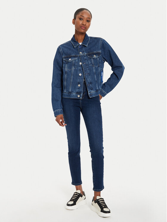 Karl Lagerfeld Jeans Karl Lagerfeld Jeans Τζιν μπουφάν 240J1404 Μπλε Regular Fit