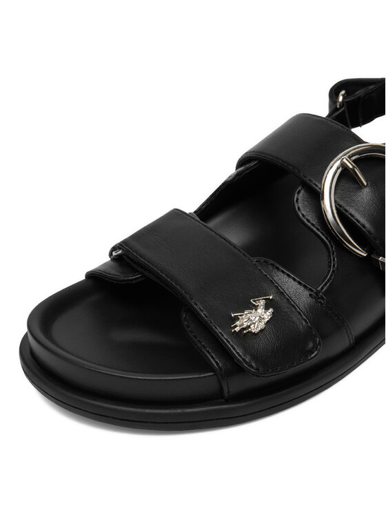 U.S. Polo Assn. U.S. Polo Assn. Sandały EO-EDITH001W/6Y1 Czarny