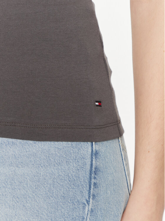 Tommy Hilfiger Tommy Hilfiger Set di 2 top UW0UW04892 Multicolore Slim Fit