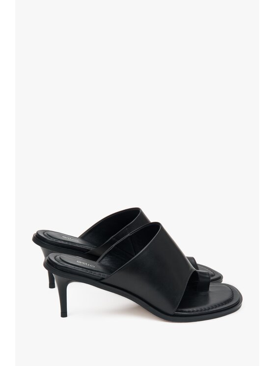 Estro Estro Παντόφλες ER00117185 Μαύρο