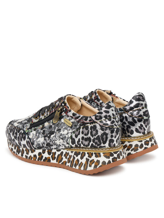 Laura Vita Laura Vita Sneakersy Delphine 6 Czarny