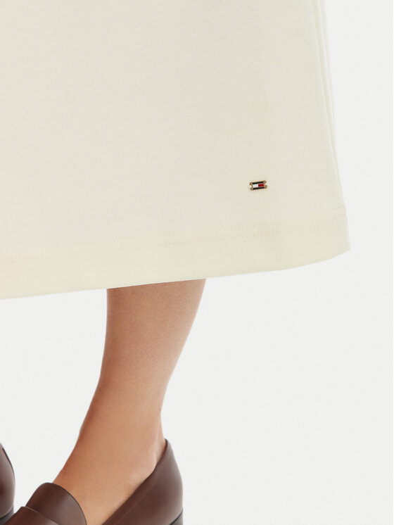 Tommy Hilfiger Tommy Hilfiger Ежедневна рокля WW0WW48774 Бежов Regular Fit