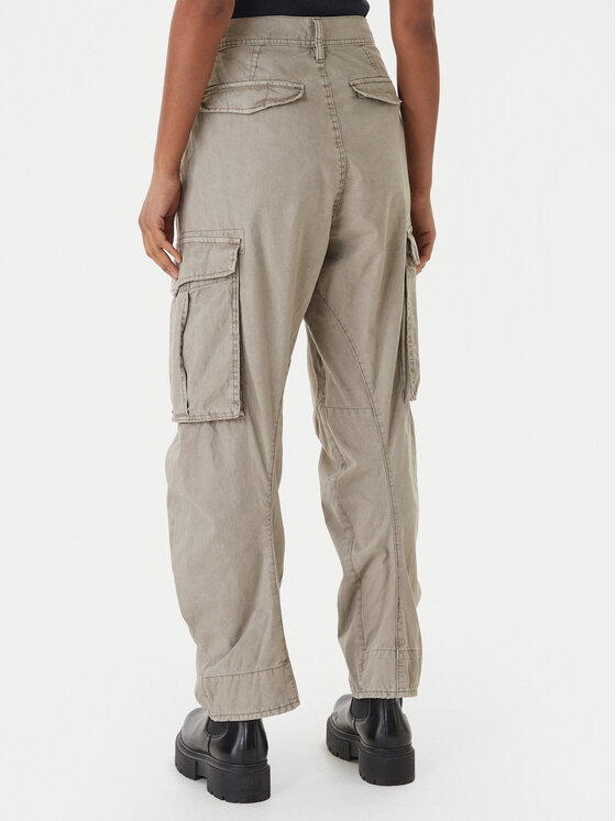 G-Star Raw G-Star Raw Spodnie materiałowe D28756-D388 Beżowy Boyfriend Fit