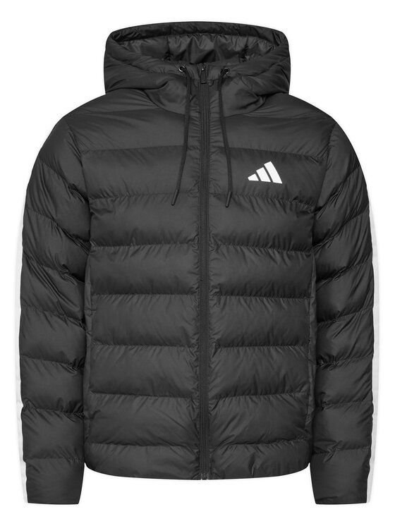 adidas adidas Zimní bunda Essentials Climawarm 3-Stripes JM8355 Černá Regular Fit