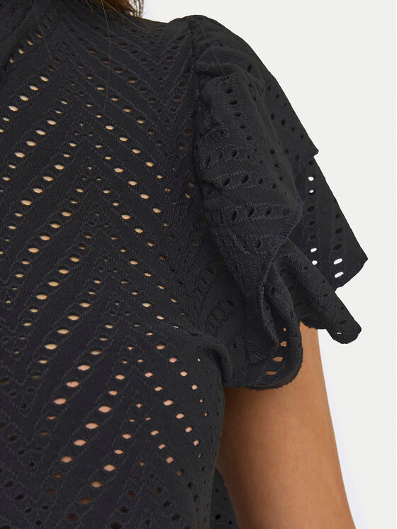 JDY JDY Μπλουζάκι Carla 15351452 Μαύρο Regular Fit