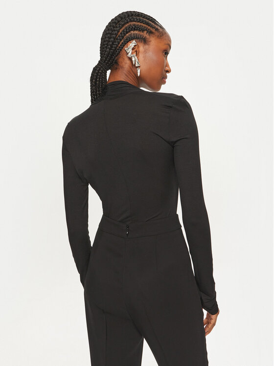 PINKO PINKO κορμάκι Agustini 104495 A29B Μαύρο Regular Fit