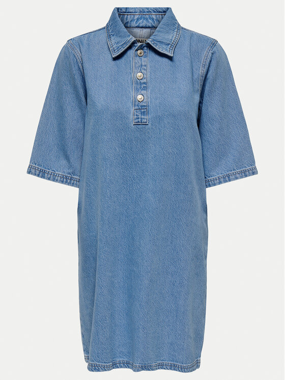 ONLY ONLY Джинсова сукня Gry 15335635 Голубий Regular Fit