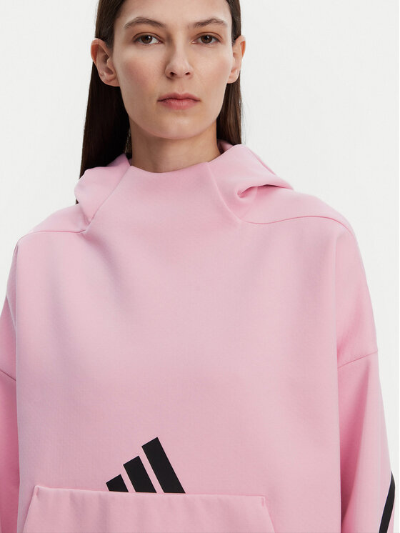 adidas adidas Džemperis Z.N.E. JD5992 Rožinė Loose Fit