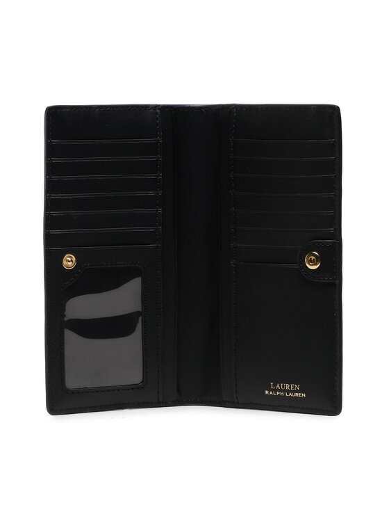 LAUREN RALPH LAUREN LAUREN RALPH LAUREN Πορτοφόλι Slim Wallet Wlt Med 432802917009 Μαύρο