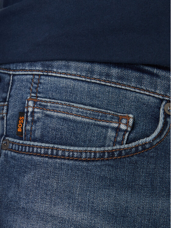 BOSS BOSS Jeansy Delaware Bo 50553416 Modrá Regular Fit
