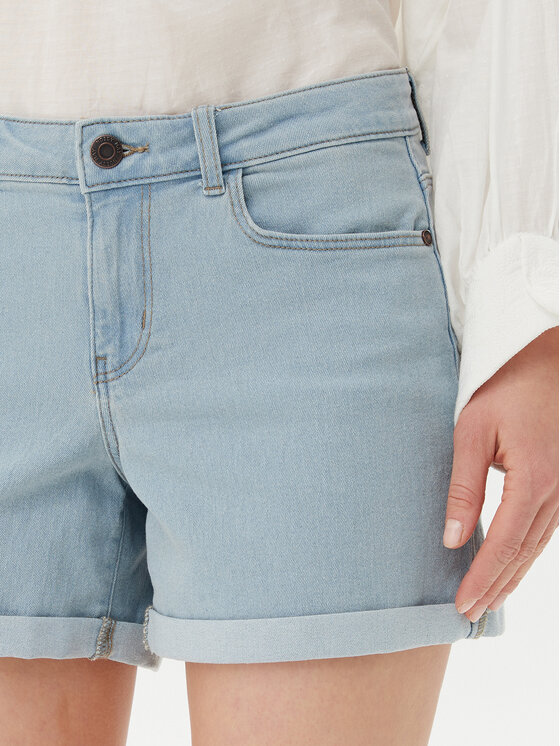 Noisy May Noisy May Džinsiniai šortai Debby 27032491 Mėlyna Slim Fit