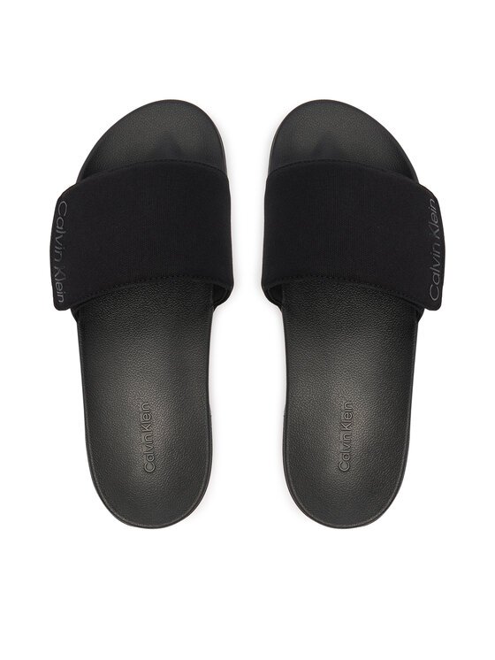 Calvin Klein Calvin Klein Šlepetės Ess Slide Adj Monobrand Cv HM0HM02115 Žalia