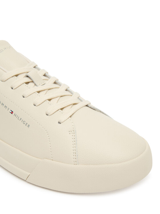 Tommy Hilfiger Tommy Hilfiger Сникърси Th Court Detail Ess FM0FM05367 Екрю