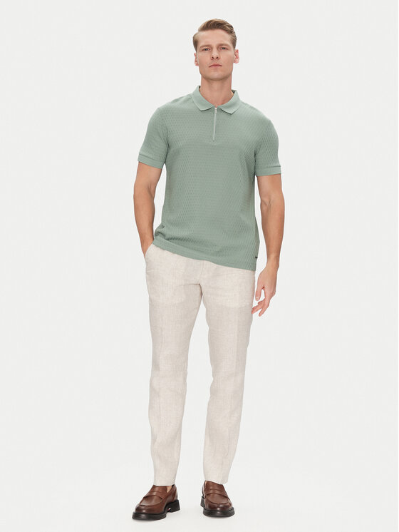 JOOP! JOOP! Polokošeľa 17 JJ-34Brody 30045546 Zelená Modern Fit