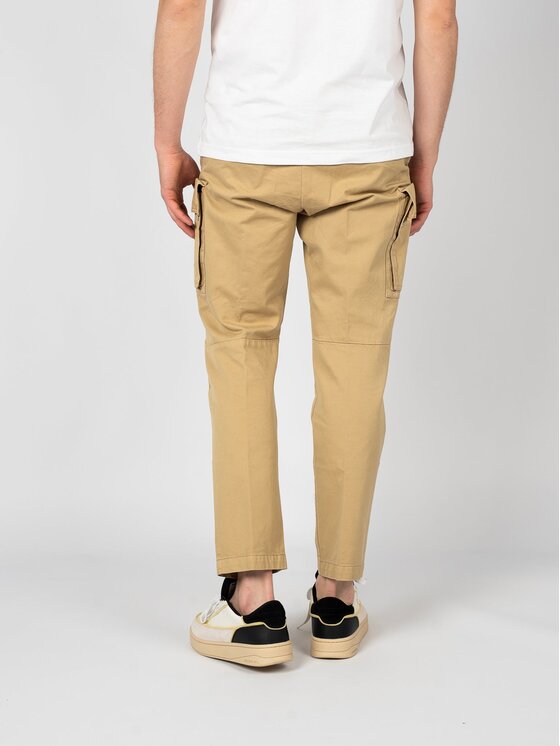 Diesel Diesel Pantaloni di tessuto A06015-RIBAM Marrone Regular Fit