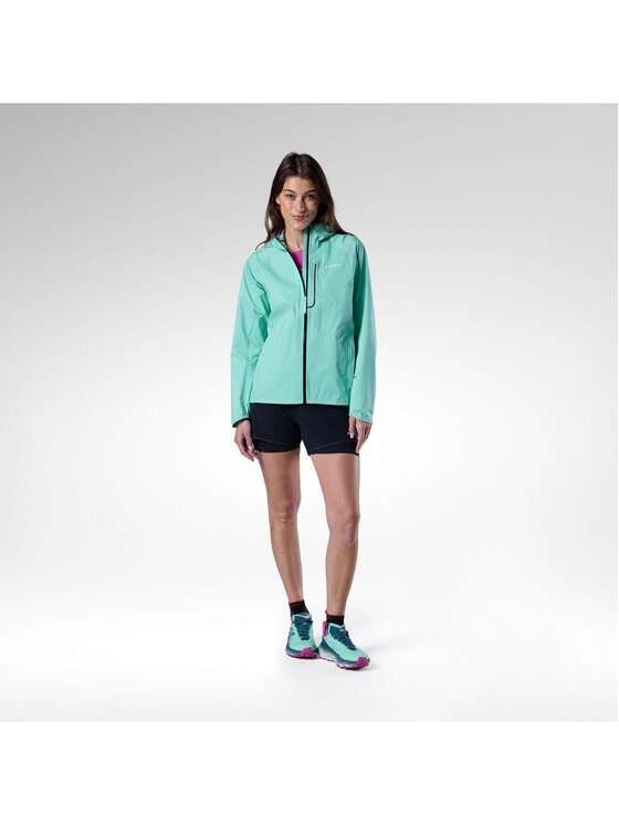 Rossignol Rossignol Kurtka przeciwdeszczowa W Rainproof 2.5L Shell Jkt Zielony jasny Regular Fit