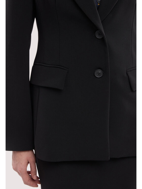 Trussardi Trussardi Marynarka Q960A000426N033 Czarny Regular Fit