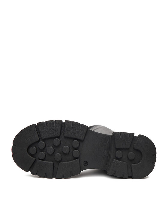 DeeZee DeeZee Čizme preko koljena 60165-3 Crna