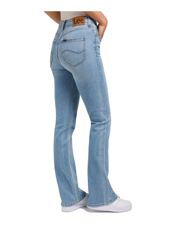 Lee Lee Jeansy 112348763 Niebieski Bootcut Fit