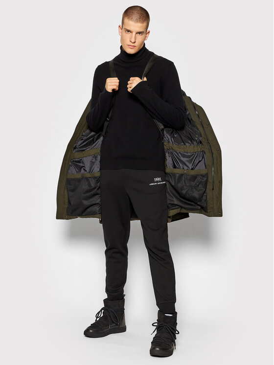 Woolrich Woolrich Daunenjacke Teton CFWOOU0524MRUT1723 Grün Regular Fit
