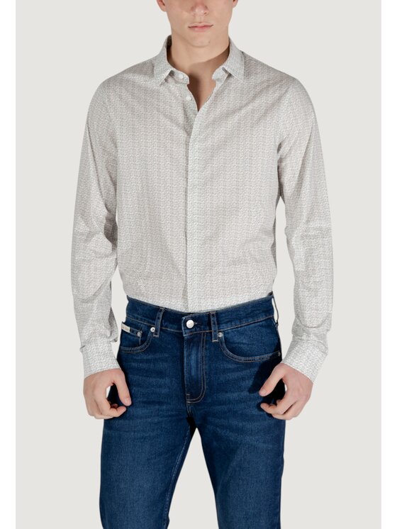 Armani Exchange Armani Exchange Camicia XM000625 AF13184 Bianco To Fit