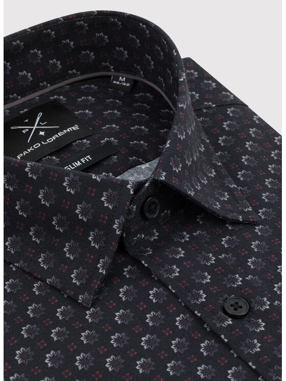 Pako Lorente Pako Lorente Koszula P24WF-1X-028 Czarny Slim Fit