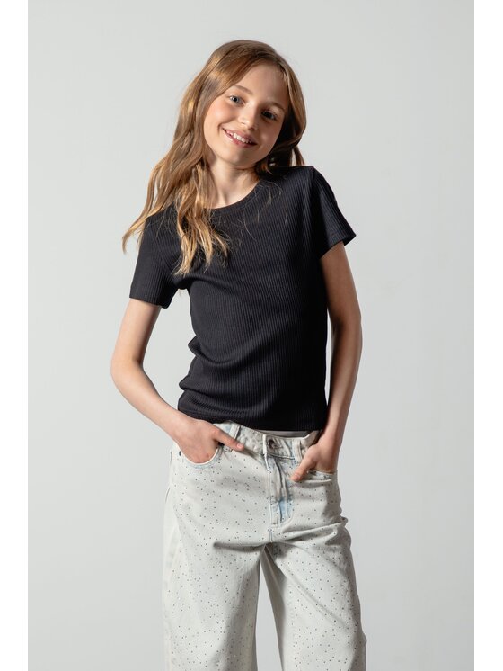 Coccodrillo Coccodrillo T-Shirt ZC6143204TGJ-021 Černá Regular Fit