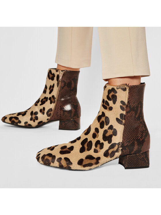 Eva Minge Eva Minge Stiefeletten EM-23-08-001020 Beige