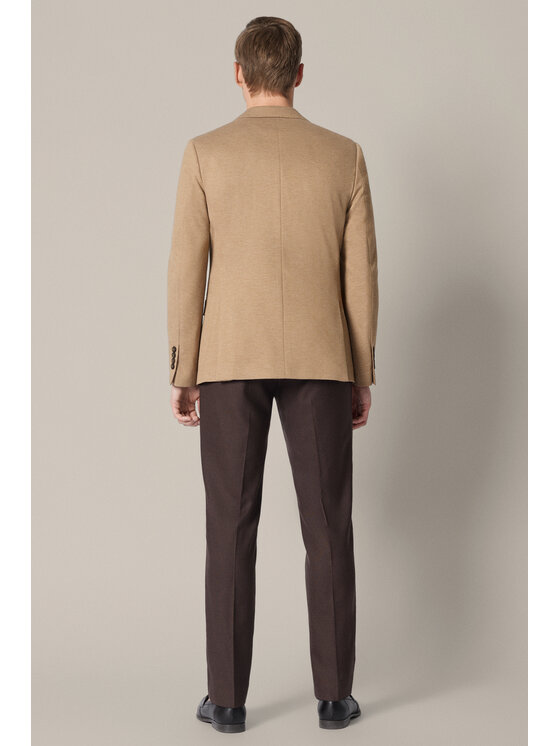 Lancerto Lancerto Marynarka Finalborgo MA131126000007 Beżowy Slim Fit