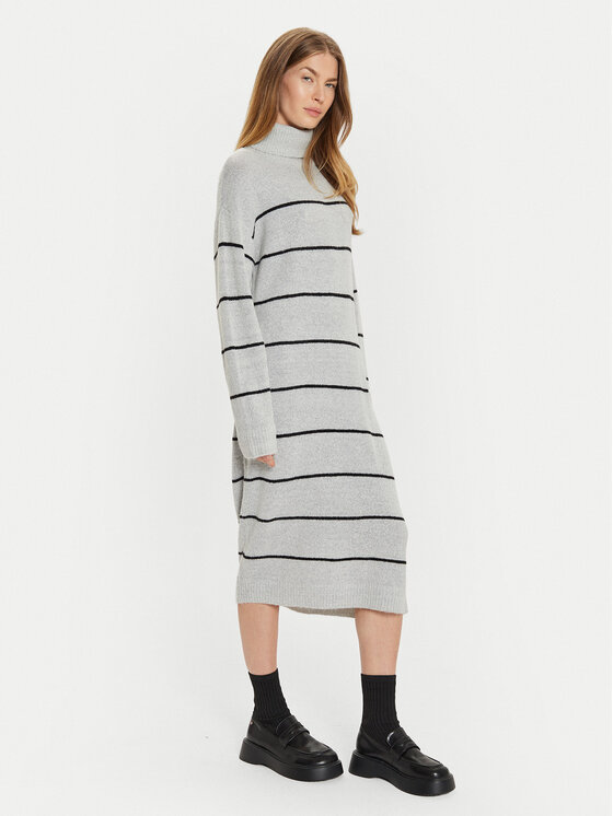Brave Soul Brave Soul Rochie tricotată LKD-510DOUGA Gri Regular Fit