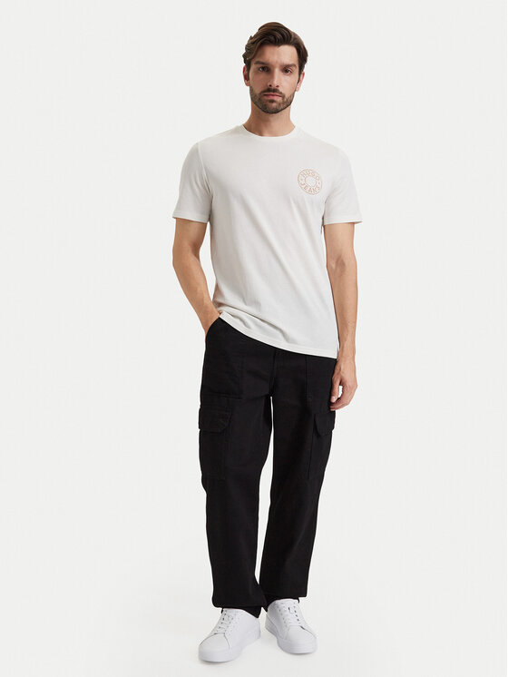 HUGO HUGO Tricou Nemodo 50572303 Crem Regular Fit
