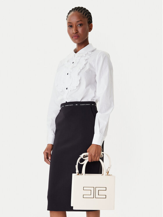 Elisabetta Franchi Elisabetta Franchi Ročna torba BS-33A-56E2-V380 Bela
