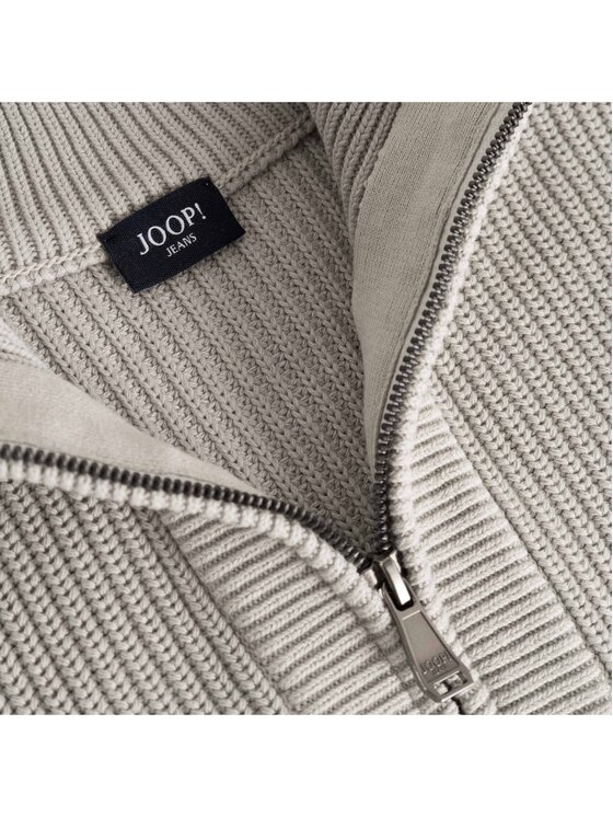 JOOP! Jeans JOOP! Jeans Sweter 26902 Szary Comfort Fit