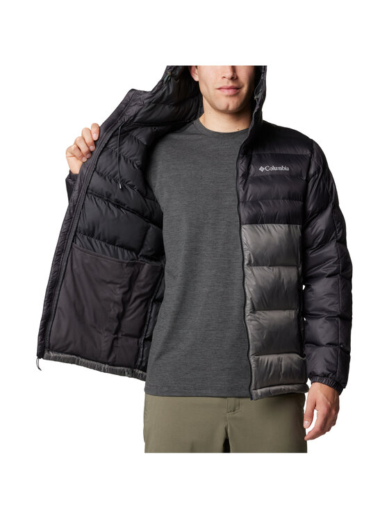 Columbia Columbia Giacca di transizione Columbia Buck Butte II Insulated Hooded Jacket Grigio Regular Fit