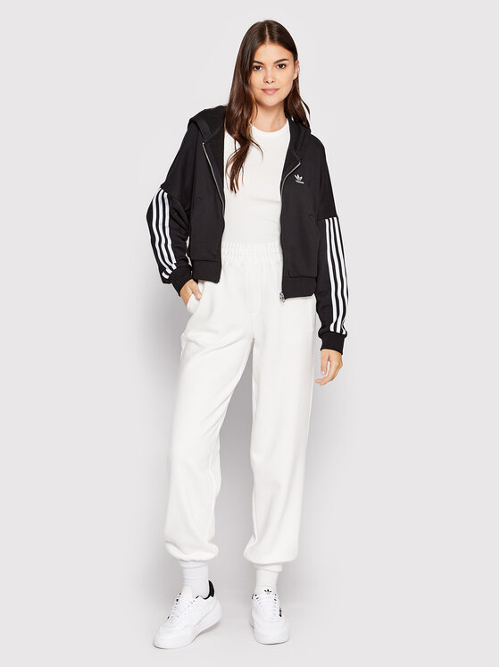 Felpa adicolor HM2130 Nero Loose Fit