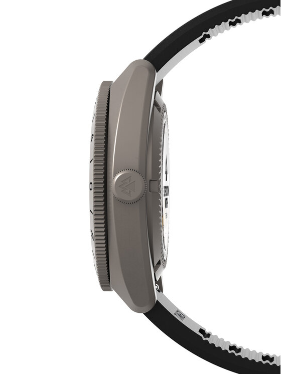 Timex Timex Ρολόι Expedition GMT Titanium Automatic TW2W53000 Μαύρο