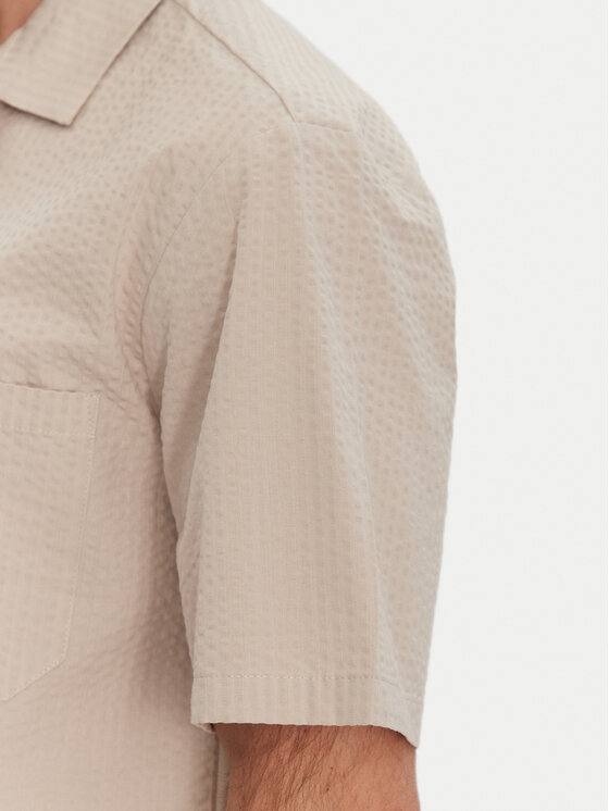 Only & Sons Only & Sons Koszula Eye Resort 22030342 Beżowy Relaxed Fit