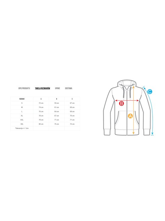 PITBULL PITBULL Bluza GRAFFITI Pomarańczowy Regular Fit