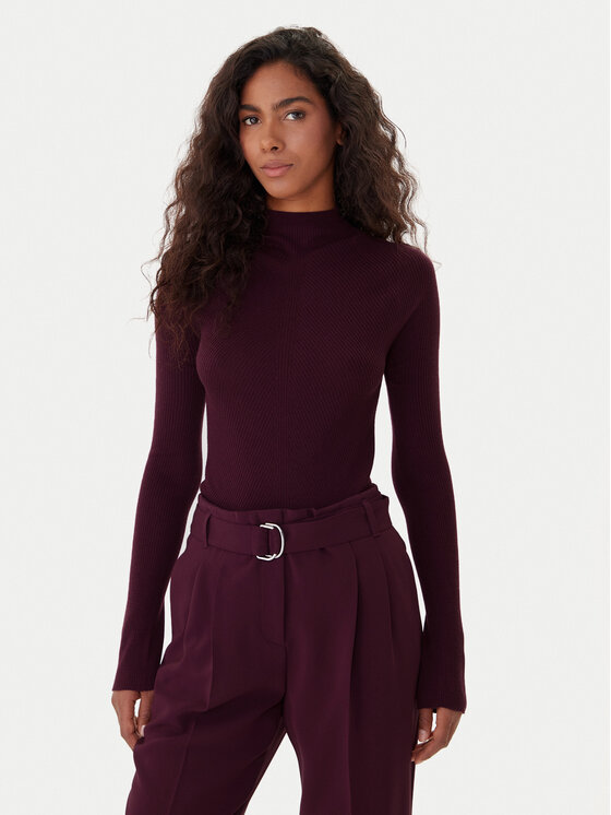 BOSS BOSS Krekls ar augstu apkakli Foliora 50549166 Violets Slim Fit