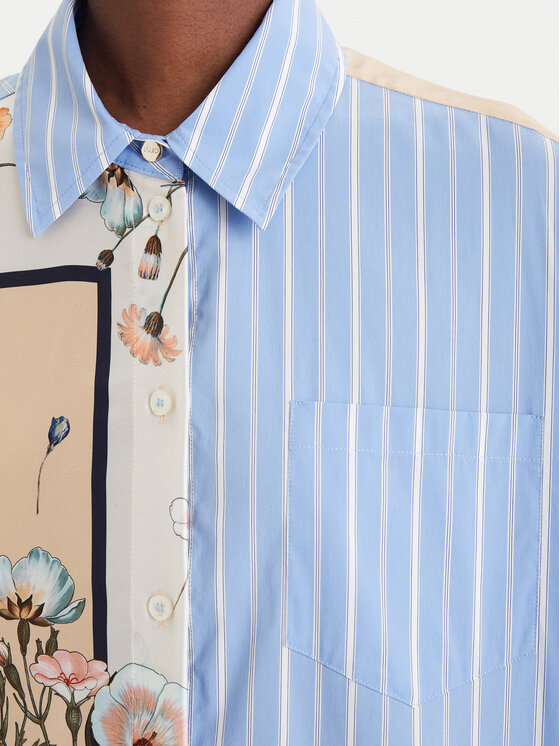 Liu Jo Liu Jo Košulja WA6383 T2555 Plava Regular Fit