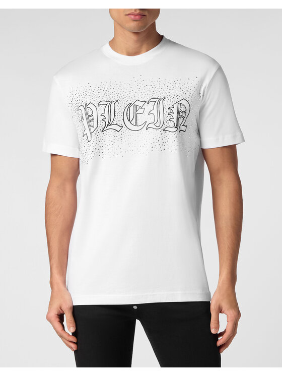 PHILIPP PLEIN PHILIPP PLEIN T-Shirt 14929 Biały Regular Fit