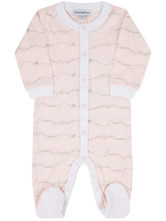 Emporio Armani Emporio Armani Schlafanzug-Strampler-Set 8NHV07 4JFXZ 0345 Rosa Regular Fit